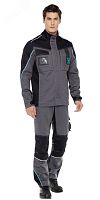 Костюм Индевор, цвет серый с черной и голубой отделкой, р. 96-100/182-188 | код 171979 | Авангард