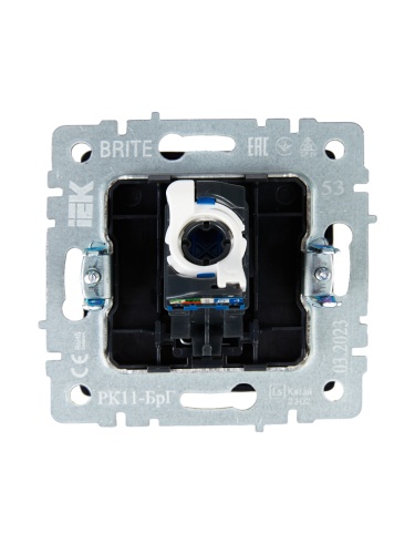 BRITE Роз. комп. RJ45 кат.6 РК11-БрГ граф. IEK | код BR-K10-2-K53 | IEK фото 4