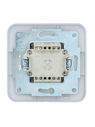 Выключатель промежуточный 1-кл.СП ASTI 10А IP20 в сборе бел. LEZARD 7081-0202-107 Выключатель промежуточный 1-кл.СП ASTI 10А IP20 в сборе бел. LEZARD 7081-0202-107