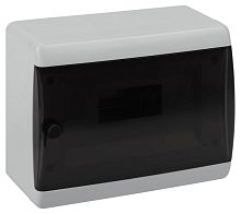 Корпус навесной ЩРН-П-6 ЭРА COMFORT IP41 прозр. крышка пластик. бел. ЭРА Б0067468