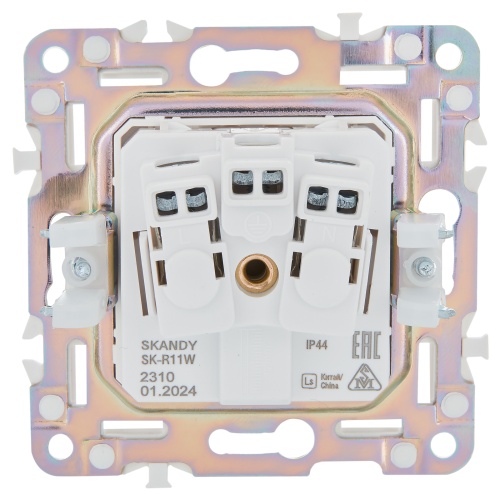 SKANDY Роз. з/к/ш кр. 16А IP44 SK-R11W арк. бел. IEK | код SK-R16-16-44-K01 | IEK фото 5 SKANDY Роз. з/к/ш кр. 16А IP44 SK-R11W арк. бел. IEK | код SK-R16-16-44-K01 | IEK фото 5