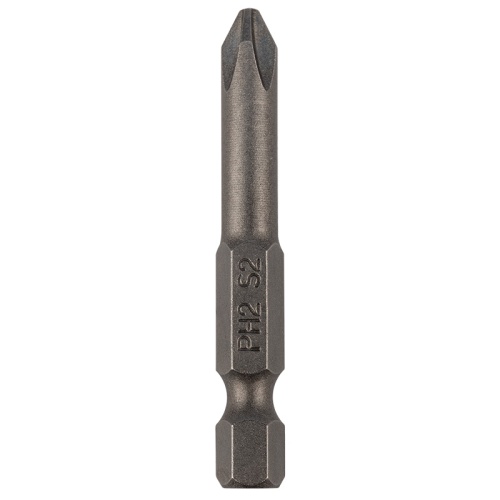 Бита PH2*50 мм для шуруповерта сталь S2 (упак. 10 шт.) REXANT | код 92-0415 | REXANT