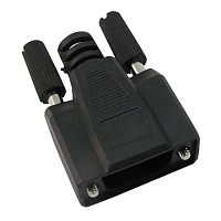 Корпус к разъёму D-SUB RUICHI PLASTIC CASE (DPB-9), пластик | код 107533 | Ruichi