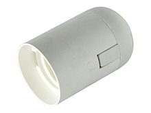 Volsten V03-P-SM-E27 (патрон резьбовой, пластиковый под лампу E27/220V/4A) | код 12214 | Volsten