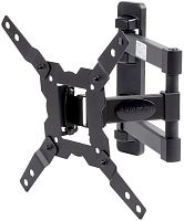 Кронштейн для телевизора Kromax GALACTIC-12 черный 15-42 макс.25кг настенный поворот и наклон | код 1004370 | KROMAX