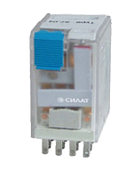 GR052 СИЛАТ Реле промежут., 4СО, КУ 24VDC, 5А(240VAC/28VDC), тест, св.-д.инд., под SR01/PYF14A, шт | код GR052 | SILAT