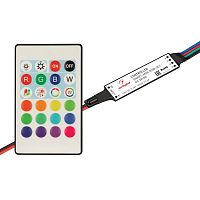 Контроллер SMART-MINI-RGB-SET (12-24V, 3x1.5A, ПДУ 24кн, IR) (ARL, IP20 Пластик, 5 лет) | код 31594 | Arlight