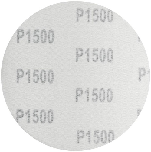 Круг шлифовальные сплошные (липучка) алюминий-оксидные 125мм (уп.5шт) Р 1500 FIT 39675 фото 2