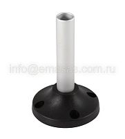 Аллюминиевая подставка h=100 мм для сигнальной колонны 50 мм | код IKAM03 | EMAS
