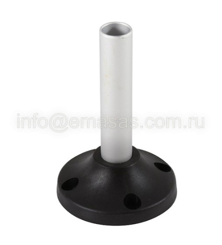 Аллюминиевая подставка h=100 мм для сигнальной колонны 50 мм | код IKAM03 | EMAS