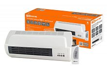 Тепловентилятор ТВН-1, настенный, 2000 Вт, регул. мощн. (1000/2000 Вт), таймер, пульт ДУ, TDM | код SQ2520-1304| TDM