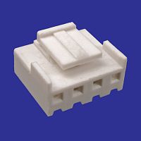 Разъём питания низковольтный RUICHI PHU2-04 наклон 3.96 мм, клеммныйs, 4 контакта | код 107708 | Ruichi