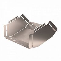 Угол вертикальный внутренний 45 градусов Стандарт INOX (AISI 409) 300х100 Промрукав | код PR16.3325 | ПРОМРУКАВ