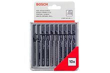 Пилка лобзиковая SET (1шт=упаковка пилок из 10шт) (2.607.010.146) | код 2607010146 | BOSCH