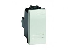 Выключатель типа кнопка, слоновая кость, 1мод. | код 75021S | DKC