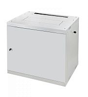 Шкаф настенный Racknet F30 9U 600х600 передняя дверь метал. светл./сер. Eurolan 60W-09-66-30GY