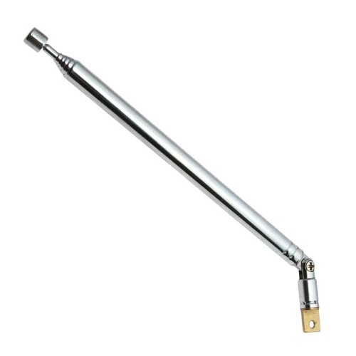 Антенна телескопическая поворотная RUICHI AST-9, диаметр 7 мм, количество колен 7, 140-630 мм | код 105221 | Ruichi