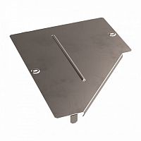 Крышка переходника левого Стандарт INOX (AISI 409) 400х200 Промрукав | код PR16.5649 | ПРОМРУКАВ