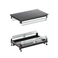 Крыша основание преперфорированные IT-CQE 600x1200, RAL9005 | код RBIT612F | DKC