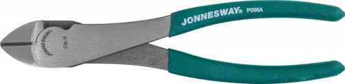 P098A Бокорезы с увеличенными рычагами и ПВХ рукоятками, 200 мм | код P098A | JONNESWAY