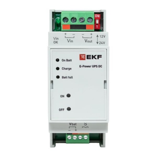 Источник Бесперебойного Питания постоянного тока E-Power UPS DC -15W 12/24V 3600 мАч | код UDRLi-DC15W | EKF фото 4 Источник Бесперебойного Питания постоянного тока E-Power UPS DC -15W 12/24V 3600 мАч | код UDRLi-DC15W | EKF фото 4