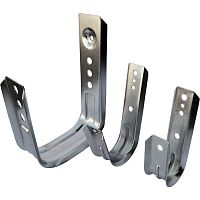 Кабельный кронштейн настенный, 178х102 мм, оцинкованный | код LAN-CC-JWL-L-EZ | LANMASTER