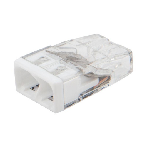 Экспресс-клемма строительно-монтажная СМК 2273-202 2-проводная 0.5-2.5кв.мм (блист.5шт) | код 07-3211-5 | Rexant