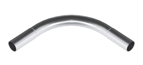 Поворот 90 градусов безрезьбовой алюминиевый d25 мм AL EKF | код pb-25-AL | EKF Поворот 90 градусов безрезьбовой алюминиевый d25 мм AL EKF | код pb-25-AL | EKF