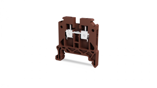 Винтовой клеммный зажим TBL 4-коричневый | код TBL 4 Brown | Tbloc Винтовой клеммный зажим TBL 4-коричневый | код TBL 4 Brown | Tbloc