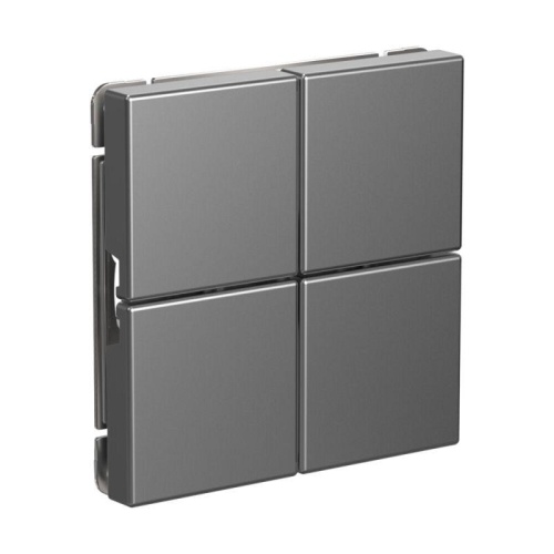 Выключатель сценарный 4-кл. ArtGallery (сх. 1) сталь SE GAL000974 фото 9