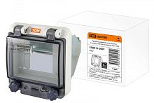 Крышка защитная для выреза в шкафу пластик 4 модуля IP67 TDM | код SQ0911-0001 | TDM