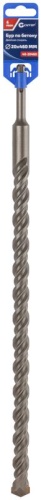 Бур по бетону , Profi, двойная резьба, SDS-Plus, 20x460 мм | код 40-20460 | FIT