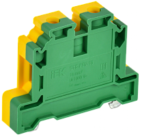 Колодка клеммная CTS-PEN земля 16мм2 желто-зеленая IEK | код YCT11-00-K52-016 | IEK