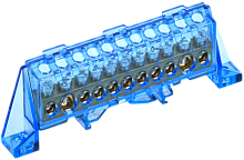 TEKFOR Шина N ноль в комб. изол. Стойка 8х12-11-С IEK | код TF-NN20-11-DP-K07 | IEK