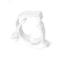 Опора 25 мм PPR, с креплением, белая | код PA18910 | PRO AQUA