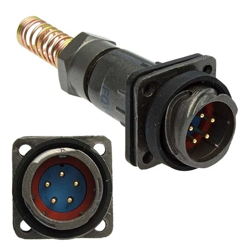 Разъём быстроразъёмный SZC FQ18-5pin ZPJ-8, 5-ти контакнтый | код 106947 | SZC