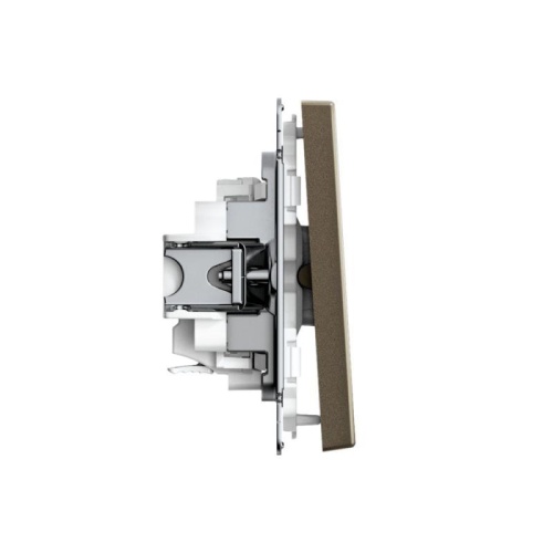 Выключатель кнопочный 1-кл. ArtGallery быстрозажим. клем. механизм мокко SE GAL000615S фото 8 Выключатель кнопочный 1-кл. ArtGallery быстрозажим. клем. механизм мокко SE GAL000615S фото 8