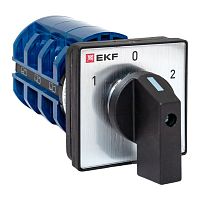 Переключатель кулачковый ПК-1-23 63А 3P «1-0-2» IP65 EKF | код pk-1-23-63-65 | EKF