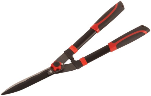 Кусторез, прямые лезвия с тефлоновым покрытием, стальные ручки с прорезиненными рукоятками 610 мм | код 77109 | FIT