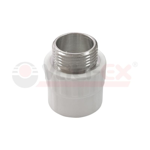 Муфта переходная с наружной резьбой 32 x 1' (60/15) БЕЛАЯ | код. 10130032-PRO | Valfex