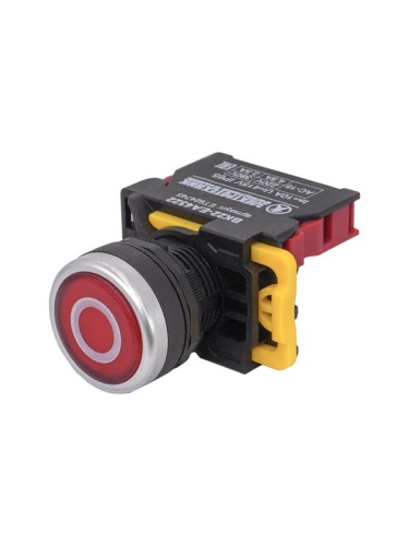 Выключатель кнопочный ВК22-EA4322 с символом "0" 1НЗ цилиндр d22мм IP65 красн. Электротехник ET924745