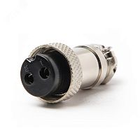 Разъем управления для TIG горелки 2pinновинка | код FP0252 | Fubag