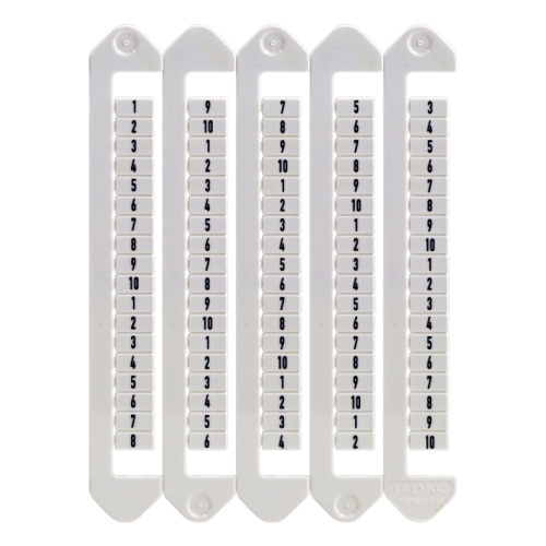 Маркировка для клемм, ширина 5 мм, символ 0, вертикальная ориентация | код NUTB-5-0V | DKC Маркировка для клемм, ширина 5 мм, символ 0, вертикальная ориентация | код NUTB-5-0V | DKC