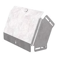 Угол вертикальный внешний 45 градусов с крышкой Стандарт 300х100 Промрукав | код PR16.0560 | ПРОМРУКАВ