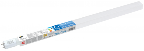 Лампа LED T8 линейная 13Вт 1300лм 230В 6500К 600мм G13 IEK | код LLE-T8R-13-230-65-G13 | IEK