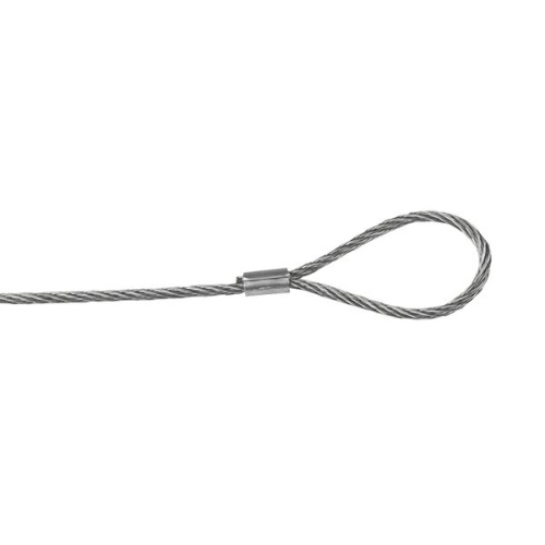 Трос стальной с петлей 2 м (2 мм) | код trp-2 | EKF фото 3