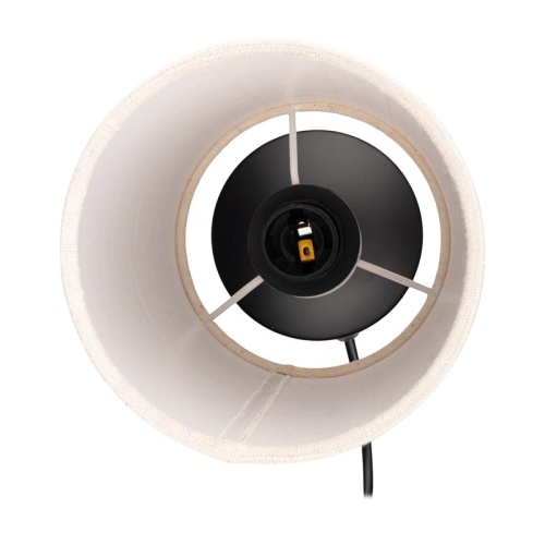 Светильник настольный JH3-01-iv E14 IP20 110х110х310мм метал.; ткань; PVC-пластик беж. JazzWay 5062351 фото 3 Светильник настольный JH3-01-iv E14 IP20 110х110х310мм метал.; ткань; PVC-пластик беж. JazzWay 5062351 фото 3