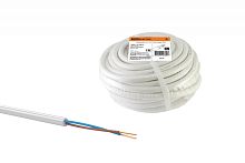 Провод ПВС 2х1 ГОСТ (бухта 20м) белый | код SQ0118-0018 | РЭМЗ ТМ