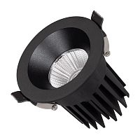 Светильник светодиодный MS-ATOLL-BUILT-R86-10W Warm3000 (BK 36 deg 230В) IP54 металл Arlight 044612