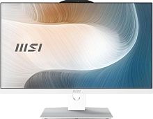 Моноблок MSI Modern AM242P 12M-629RU 23.8 Full HD PG 8505 (1.2) 4Gb SSD128Gb UHDG Windows 11 Professional GbitEth WiFi BT 120W клавиатура мышь Cam белый 1920x1080 | код 2017042 | MSI